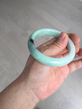 Load image into Gallery viewer, 54mm Certified Type A 100% Natural apple green dark green Jadeite Jade bangle BM23-0236
