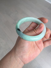 Load image into Gallery viewer, 54mm Certified Type A 100% Natural apple green dark green Jadeite Jade bangle BM23-0236
