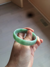 Load image into Gallery viewer, 52.5mm certified 100% natural Type A sunny green jadeite jade bangle BK5-3359
