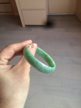 Load image into Gallery viewer, 52.5mm certified 100% natural Type A sunny green jadeite jade bangle BK5-3359
