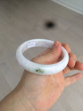 Load image into Gallery viewer, 61mm Certified type A 100%  Natural green/white/purple Jadeite bangle BH30-5425
