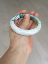 Load image into Gallery viewer, 59.7mm certified Type A 100% Natural sunny green white purple Jadeite Jade bangle BQ47-4134
