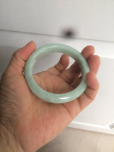 Load image into Gallery viewer, 56.6mm Certified Type A 100% Natural green Jadeite Jade bangle w94-2833
