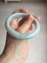 Load image into Gallery viewer, 57.5mm Certified 100% natural Type A light green white jadeite jade bangle B116-5269
