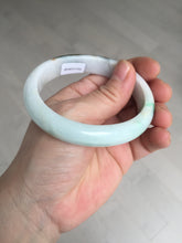 Load image into Gallery viewer, 53.5mm 100% natural certified sunny green brown pink oval jadeite jade bangle BN29-8348
