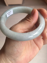 Load image into Gallery viewer, 57.5mm Certified 100% natural Type A light green white jadeite jade bangle B116-5269
