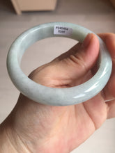 Load image into Gallery viewer, 57.5mm Certified 100% natural Type A light green white jadeite jade bangle B116-5269
