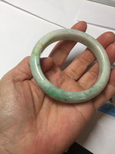 Load image into Gallery viewer, 56mm Certified Type A 100% Natural sunny green yellow Jadeite Jade bangle BS18-4023
