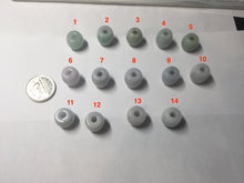 Load image into Gallery viewer, 13.3/12.5mm Type A 100% Natural  green/purple Jadeite Jade LuluTong (Every road is smooth) pendant group PB223
