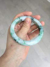 Load image into Gallery viewer, 57.7mm certified Type A 100% Natural sunny green white purple Jadeite Jade bangle BQ44-4138
