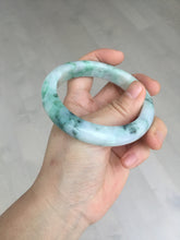 Load image into Gallery viewer, 57.7mm certified Type A 100% Natural sunny green white purple Jadeite Jade bangle BQ44-4138
