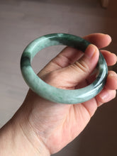 Load image into Gallery viewer, 卖了 61mm Certified Type A 100% Natural forest dark green Jadeite jade bangle BF131-2711
