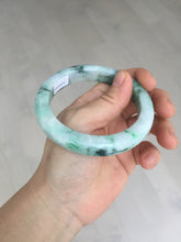 Load image into Gallery viewer, 57.7mm certified Type A 100% Natural sunny green white purple Jadeite Jade bangle BQ44-4138
