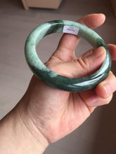 Load image into Gallery viewer, 卖了 61mm Certified Type A 100% Natural forest dark green Jadeite jade bangle BF131-2711
