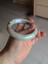 Load image into Gallery viewer, 58mm certified 100% natural light green/purple/yellow (Fu Lu Shou) jadeite jade bangle AZ135-1464
