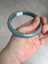 Load image into Gallery viewer, 61.5mm Certified Type A 100% Natural dark green/blue/gray/black Guatemala Jadeite jade bangle BL104-5741
