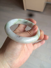 Load image into Gallery viewer, 58mm certified 100% natural light green/purple/yellow (Fu Lu Shou) jadeite jade bangle AZ135-1464
