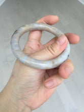 Load image into Gallery viewer, 54.5mm 100% natural beige yellow red round cut Coral Jade (珊瑚玉) bangle XY100
