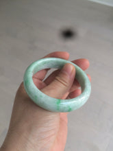 Load image into Gallery viewer, 51.5mm certificated Type A 100% Natural sunny green Jadeite Jade bangle AY33-0435
