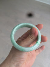 Load image into Gallery viewer, 51.5mm certificated Type A 100% Natural sunny green Jadeite Jade bangle AY33-0435
