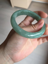 Load image into Gallery viewer, 54.9mm certified natural 100% natural Type A green jadeite jade bangle AF92-1161
