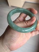 Load image into Gallery viewer, 54.9mm certified natural 100% natural Type A green jadeite jade bangle AF92-1161
