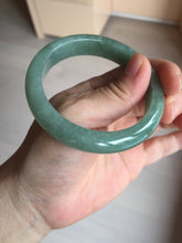 Load image into Gallery viewer, 54.9mm certified natural 100% natural Type A green jadeite jade bangle AF92-1161
