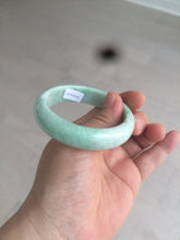 Load image into Gallery viewer, 51.5mm certificated Type A 100% Natural sunny green Jadeite Jade bangle AY33-0435
