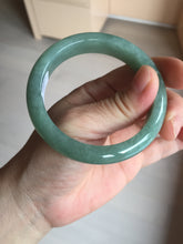 Load image into Gallery viewer, 54.9mm certified natural 100% natural Type A green jadeite jade bangle AF92-1161
