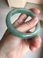 Load image into Gallery viewer, 54.9mm certified natural 100% natural Type A green jadeite jade bangle AF92-1161
