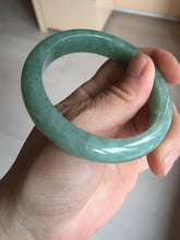 Load image into Gallery viewer, 54.9mm certified natural 100% natural Type A green jadeite jade bangle AF92-1161
