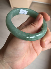 Load image into Gallery viewer, 54.9mm certified natural 100% natural Type A green jadeite jade bangle AF92-1161
