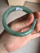 Load image into Gallery viewer, 54.9mm certified natural 100% natural Type A green jadeite jade bangle AF92-1161
