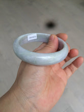 Load image into Gallery viewer, 58.5mm 100% natural type A certified light green/purple jadeite jade bangle W91-0734
