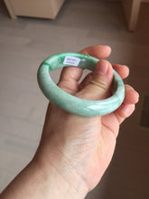 Load image into Gallery viewer, 56.2mm certified Type A 100% Natural sunny green/white/red Jadeite Jade bangle BS35-4433
