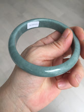 Load image into Gallery viewer, 62.7mm Certified Type A 100% Natural dark green/blue/gray/black Guatemala Jadeite jade bangle BL103-5762
