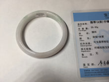 Load image into Gallery viewer, 52.8mm Certificated 100% natural type A sunny green/white/red jadeite jade bangle AF91-3177
