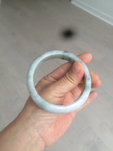 Load image into Gallery viewer, 58.5mm 100% natural type A certified light green/purple jadeite jade bangle Y140-0720
