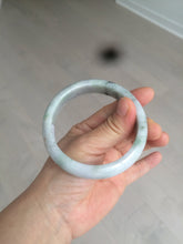 Load image into Gallery viewer, 58.5mm 100% natural type A certified light green/purple jadeite jade bangle Y140-0720
