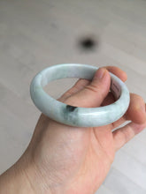 Load image into Gallery viewer, 58.1mm 100% natural type A certified light green/purple jadeite jade bangle Y139-0723
