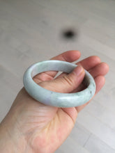 Load image into Gallery viewer, 58.1mm 100% natural type A certified light green/purple jadeite jade bangle Y139-0723
