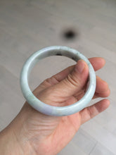 Load image into Gallery viewer, 58.1mm 100% natural type A certified light green/purple jadeite jade bangle Y139-0723
