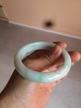 Load image into Gallery viewer, 54.6mm certified 100% natural Type A sunny green/white/brown jadeite jade bangle Y138-3314
