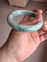 Load image into Gallery viewer, 57.3mm Certified Type A 100% Natural sunny green yellow Jadeite Jade bangle BS30-4414
