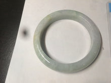 Load image into Gallery viewer, 53.1mm Certified type A 100% Natural green/purple/yellow(fu lu shou) Jadeite Jade bangle R109-1727

