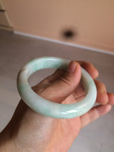 Load image into Gallery viewer, 54.6mm certified 100% natural Type A sunny green/white/brown jadeite jade bangle Y138-3314
