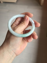 Load image into Gallery viewer, 55mm certified 100% natural Type A light green round cut jadeite jade bangle BP164-2775
