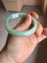 Load image into Gallery viewer, 52.9mm certified 100% natural Type A sunny green  jadeite jade bangle PB163-4653
