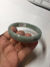 Load image into Gallery viewer, 53.8mm certified Type A 100% Natural green thin Jadeite Jade bangle D134-2835
