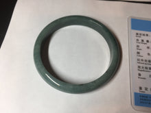 Load image into Gallery viewer, 61.5mm Certified Type A 100% Natural dark green/blue/gray/black Guatemala Jadeite jade bangle BL104-5741
